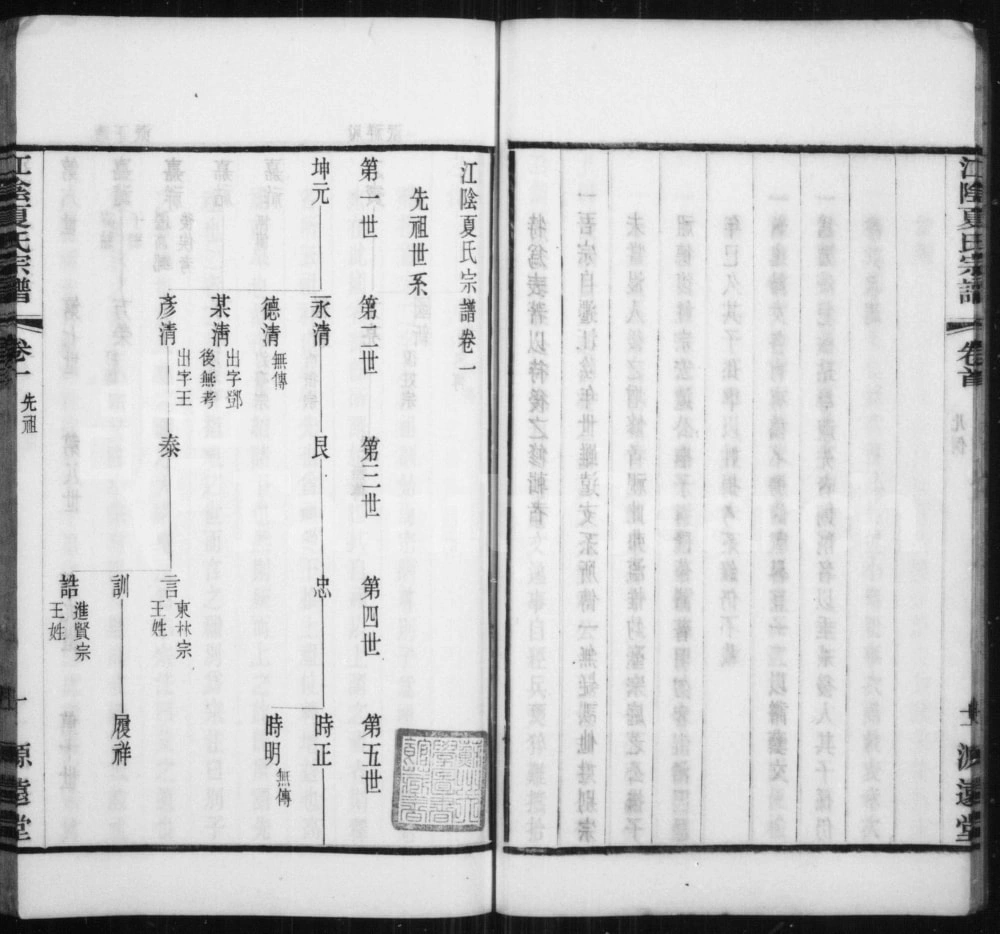 图片[4]-江苏江阴夏氏宗谱（源远堂）电子版PDF下载-中华家谱网