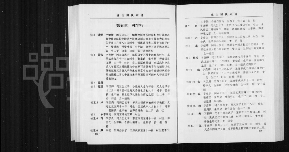 图片[8]-浙江永康虎山傅氏宗谱电子版PDF下载-中华家谱网