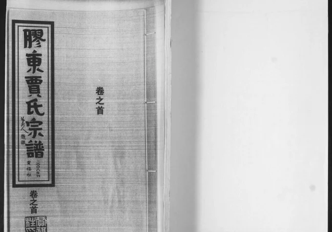 山东平度胶东贾氏宗谱电子版PDF下载-中华家谱网