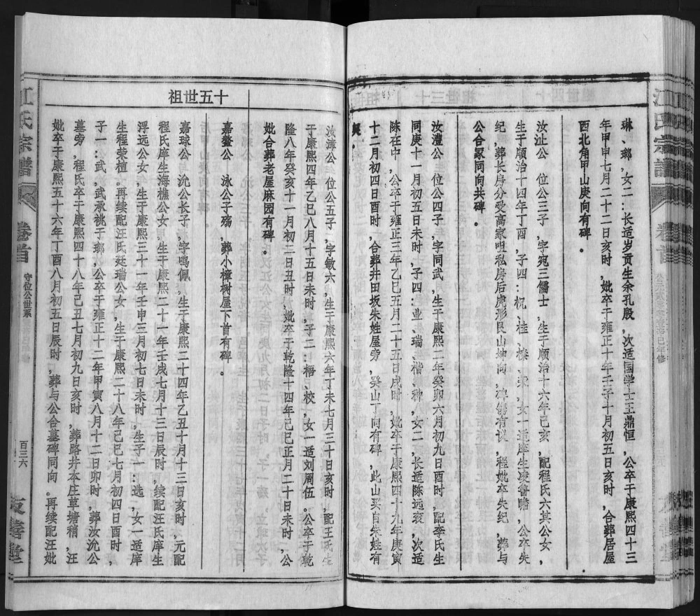 图片[8]-安徽安庆怀宁县江氏宗谱（友善堂）电子版PDF下载-中华家谱网