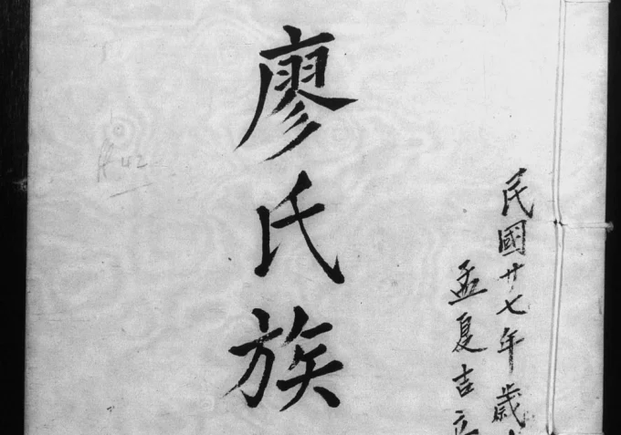 广东惠州惠阳区廖氏族谱-中华家谱网