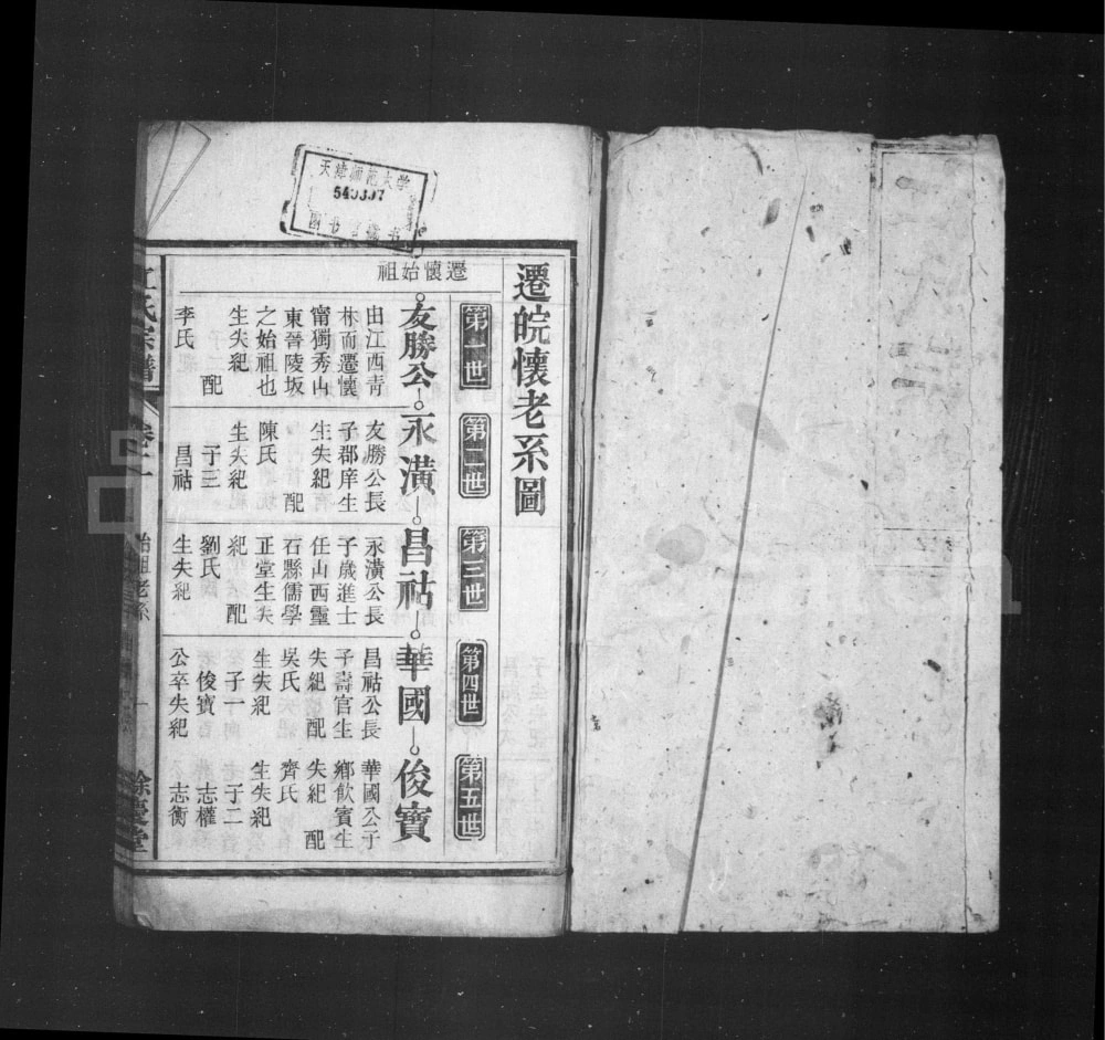 图片[4]-安徽安庆怀宁江氏宗谱（余庆堂）电子版PDF下载-中华家谱网