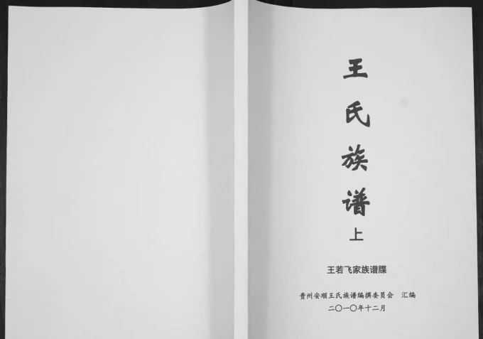 贵州安顺普定县王氏族谱(三槐堂)电子版PDF下载-中华家谱网