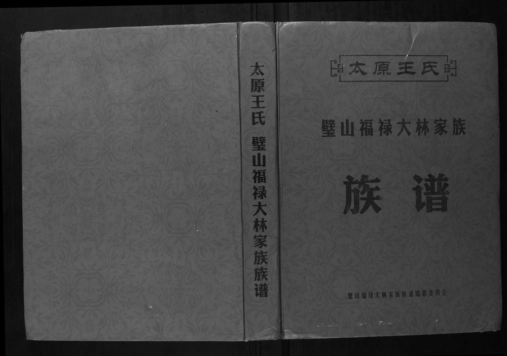 图片[1]-重庆璧山区太原王氏璧山福禄大林家族族谱电子版PDF下载-中华家谱网