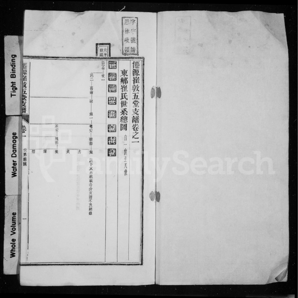 图片[4]-安徽黄山仙源崔敦五堂支谱电子版PDF下载-中华家谱网