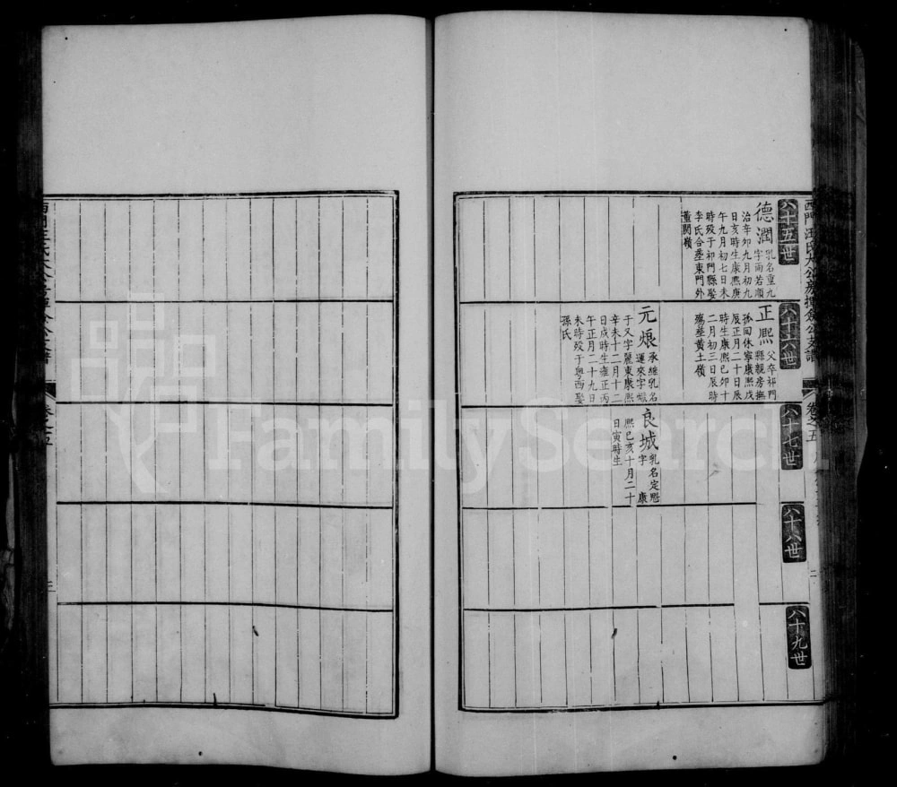 图片[8]-安徽休宁西门汪氏大公房挥佥公支谱电子版PDF下载-中华家谱网
