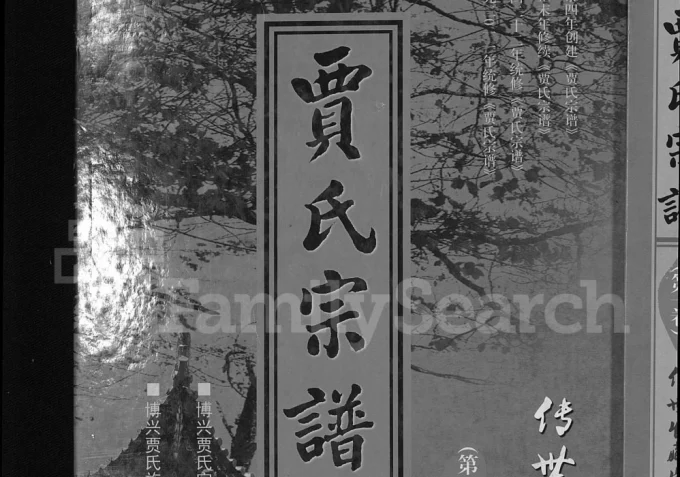 山东滨州博兴县贾氏宗谱电子版PDF下载-中华家谱网
