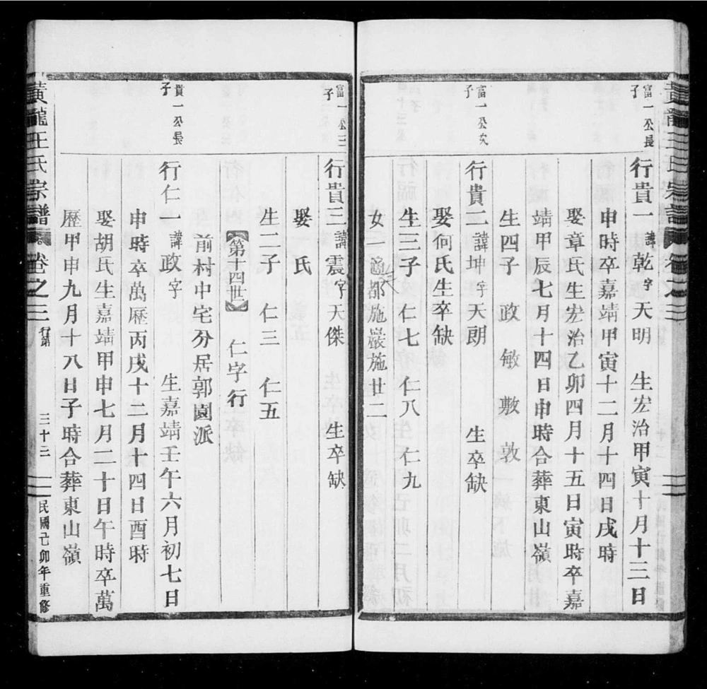 图片[6]-浙江丽水缙云县黄龙王氏宗谱电子版PDF下载-中华家谱网