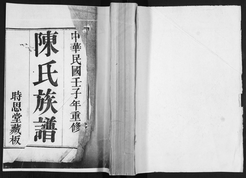图片[1]-山东青岛城阳区陈氏族谱（时思堂）电子版PDF下载-中华家谱网