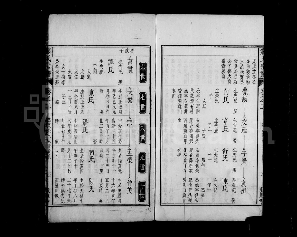 图片[7]-安徽安庆怀宁县皖怀邹氏宗谱（敦厚堂）电子版PDF下载-中华家谱网