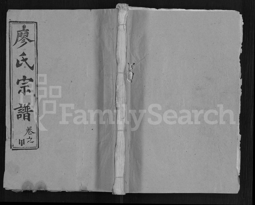 图片[1]-湖北黄冈廖氏宗谱（世彩堂）电子版PDF下载-中华家谱网