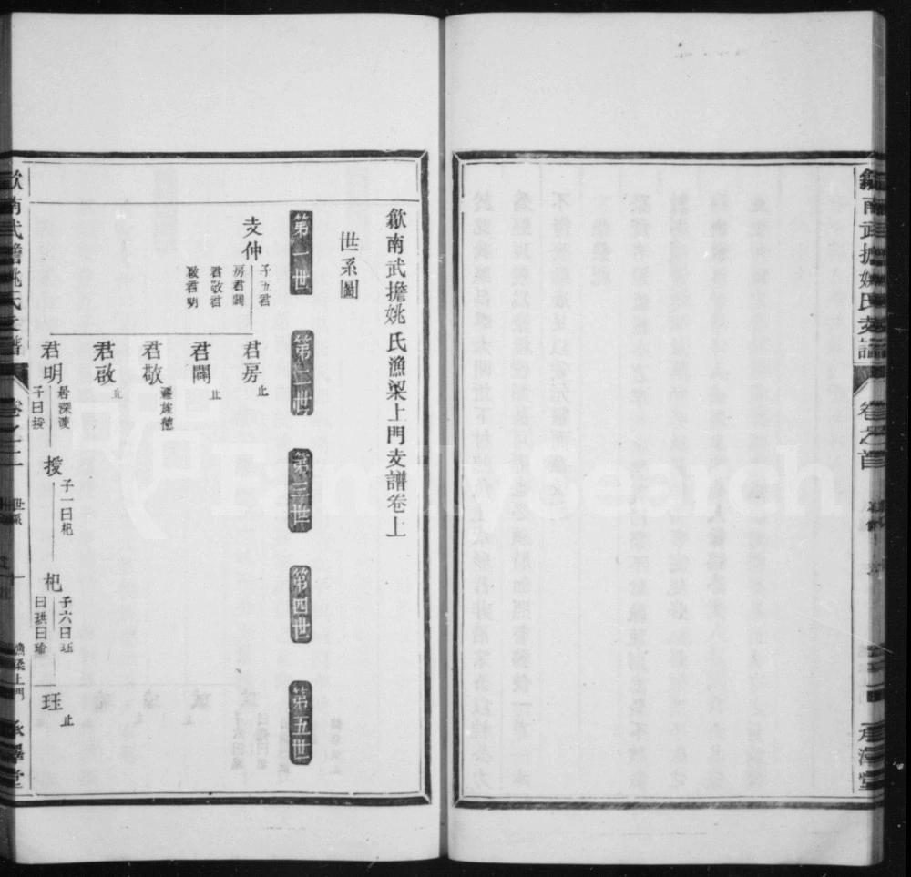 图片[3]-安徽黄山歙县武担姚氏上门支谱（承泽堂）电子版PDF下载-中华家谱网