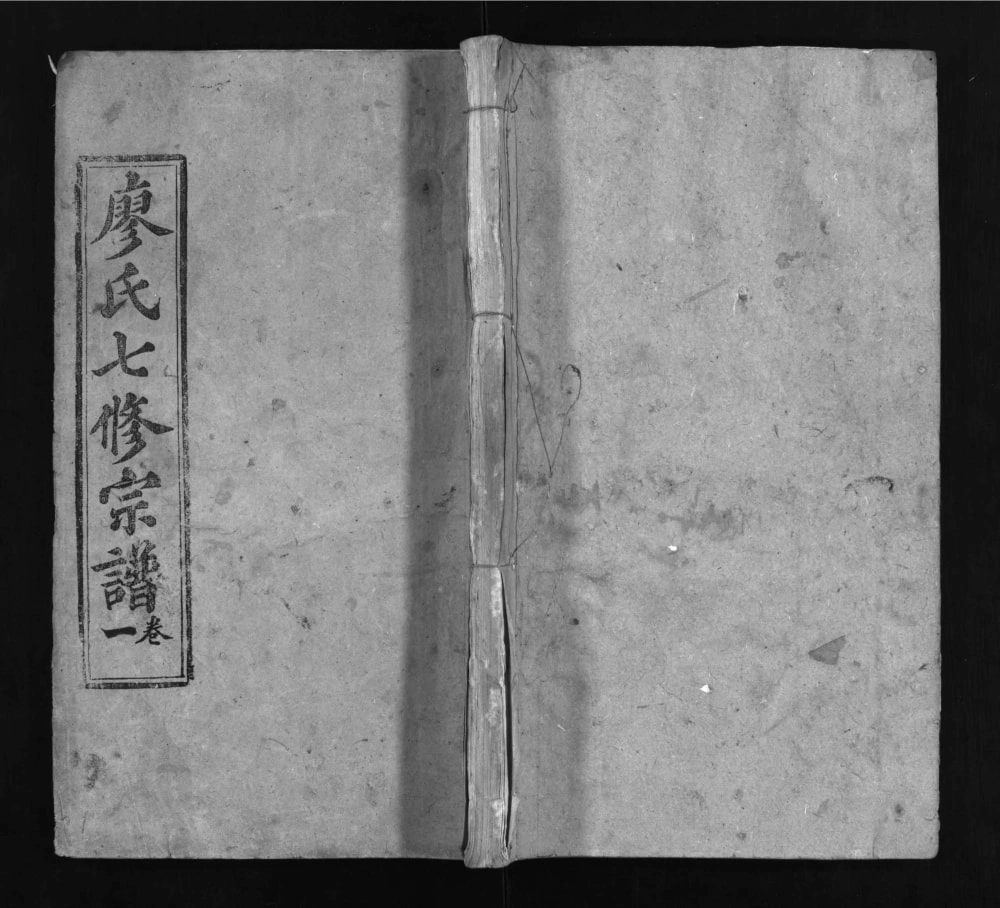图片[1]-湖北黄冈罗田廖氏七修宗谱（世彩堂）电子版PDF下载-中华家谱网