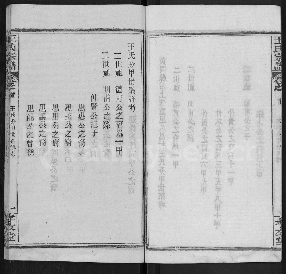 图片[4]-湖北黄冈王氏宗谱（孝友堂）电子版PDF下载-中华家谱网