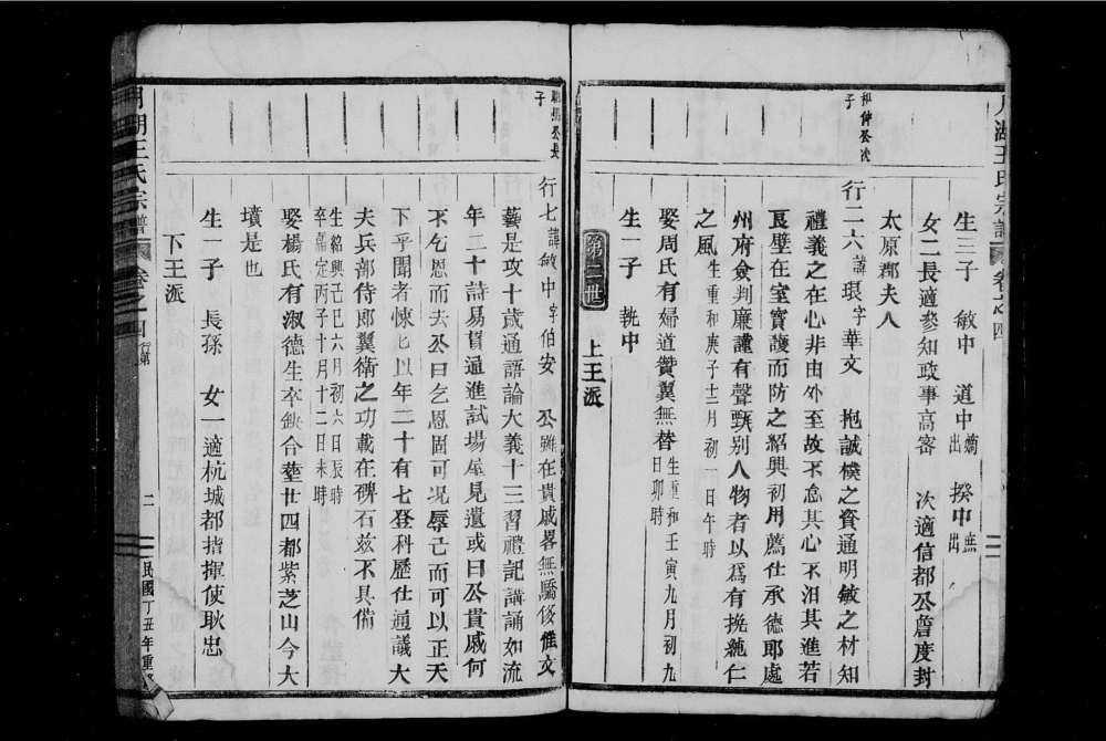 图片[7]-浙江丽水缙云县月湖王氏宗谱电子版PDF下载-中华家谱网