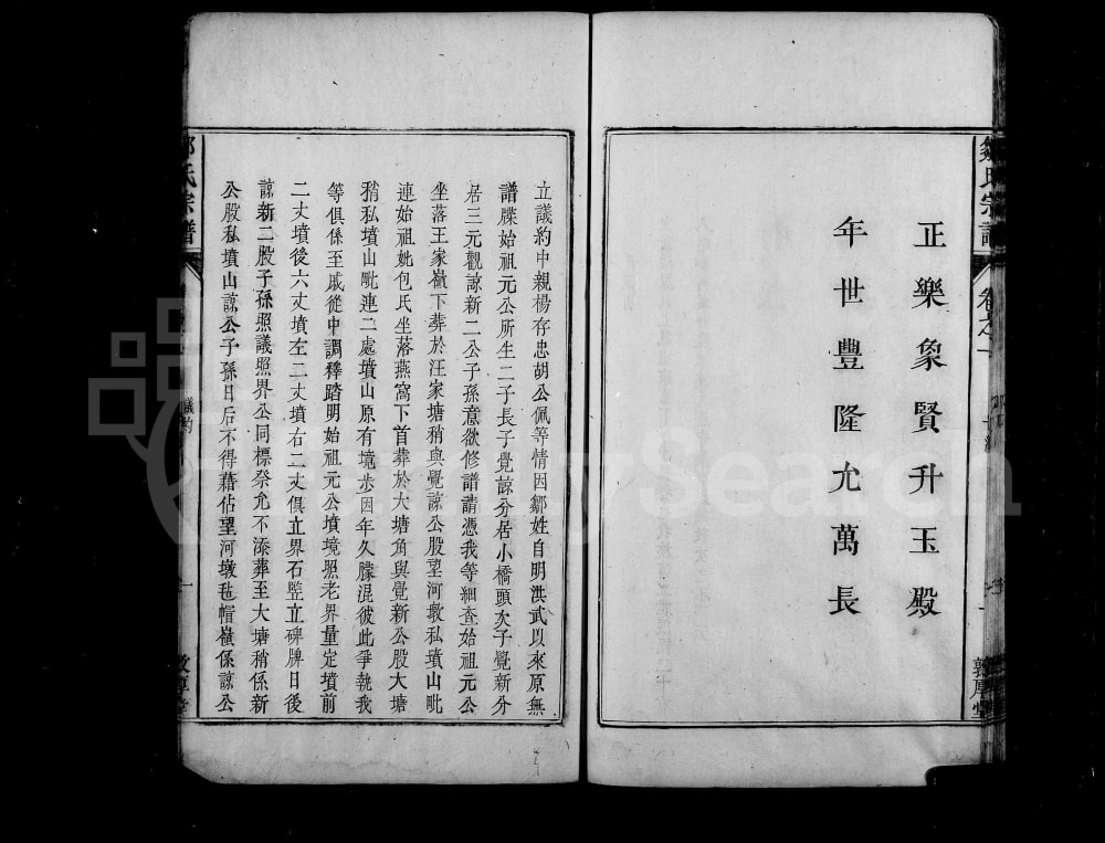 图片[4]-安徽安庆怀宁县皖怀邹氏宗谱（敦厚堂）电子版PDF下载-中华家谱网