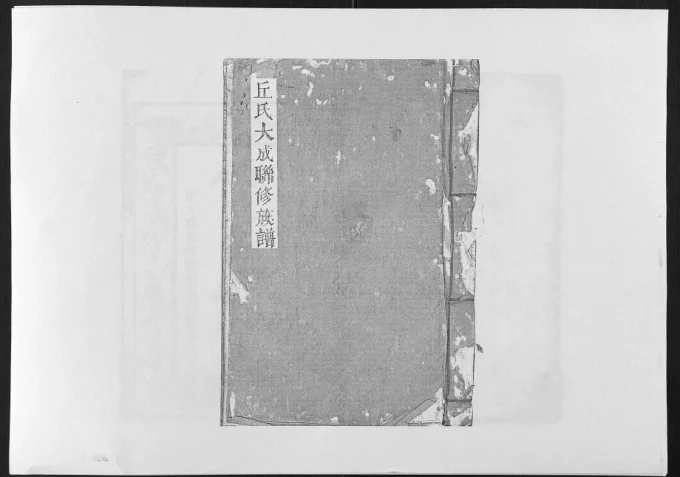 江西赣州兴国丘氏联修大成宗谱(河南堂)电子版PDF下载-中华家谱网