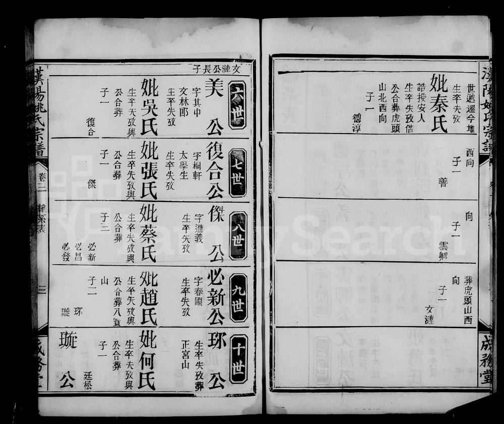 图片[8]-湖北武汉汉阳姚氏宗谱（成务堂）电子版PDF下载-中华家谱网