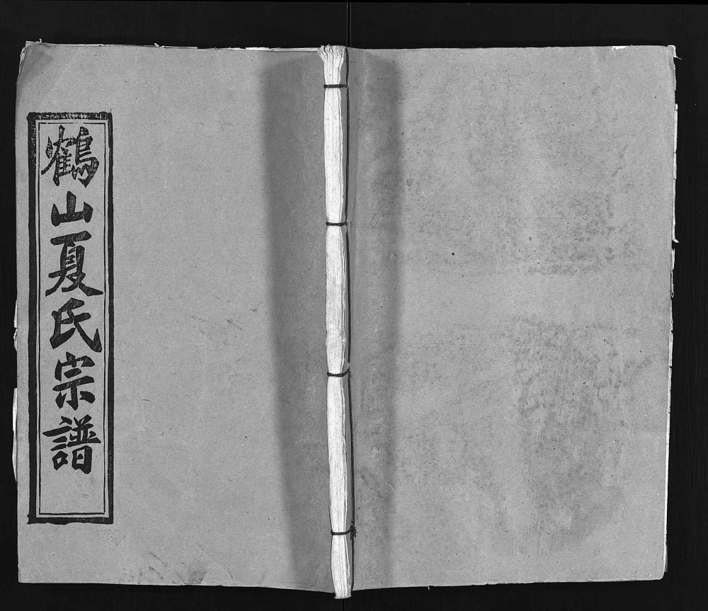 图片[1]-湖北黄冈蕲春县鹤山夏氏宗谱（会稽堂）电子版PDF下载-中华家谱网