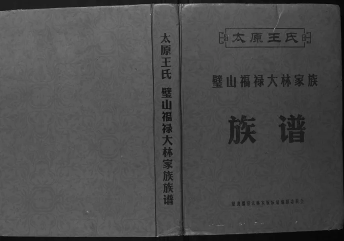 重庆璧山区太原王氏璧山福禄大林家族族谱电子版PDF下载-中华家谱网