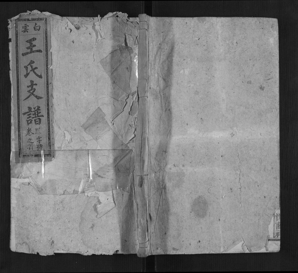 图片[1]-安徽六安霍山县白云王氏续修支谱（世荫祠）电子版PDF下载-中华家谱网