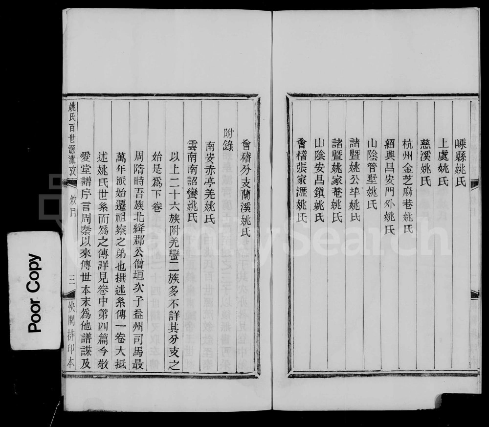 图片[4]-浙江绍兴姚氏百世源流考电子版PDF下载-中华家谱网