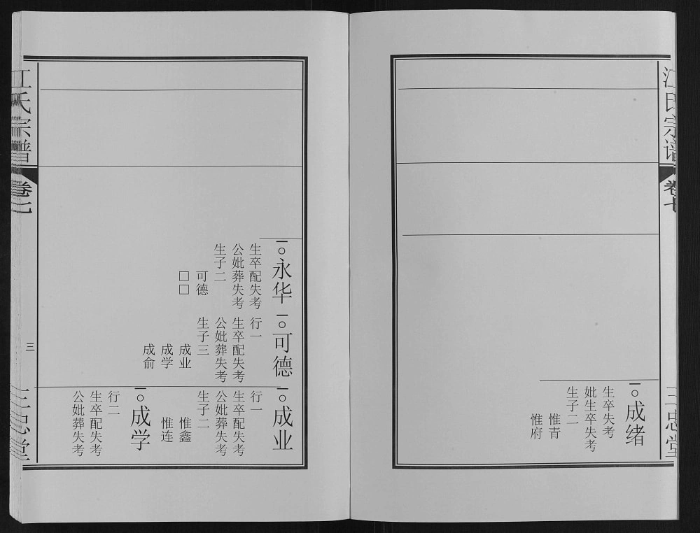 图片[8]-安徽肥东定远江氏联修宗谱（三忠堂）电子版PDF下载-中华家谱网