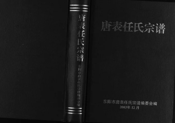 浙江东阳唐表任氏宗谱电子版PDF下载-中华家谱网
