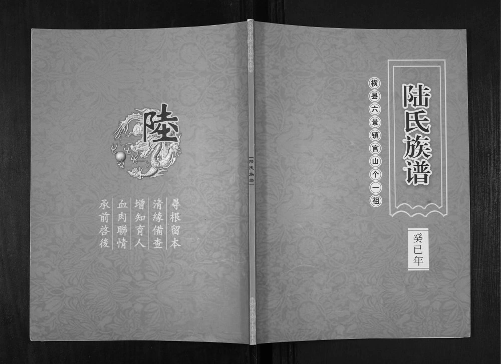 图片[1]-广西横州陆氏族谱电子版PDF下载-中华家谱网