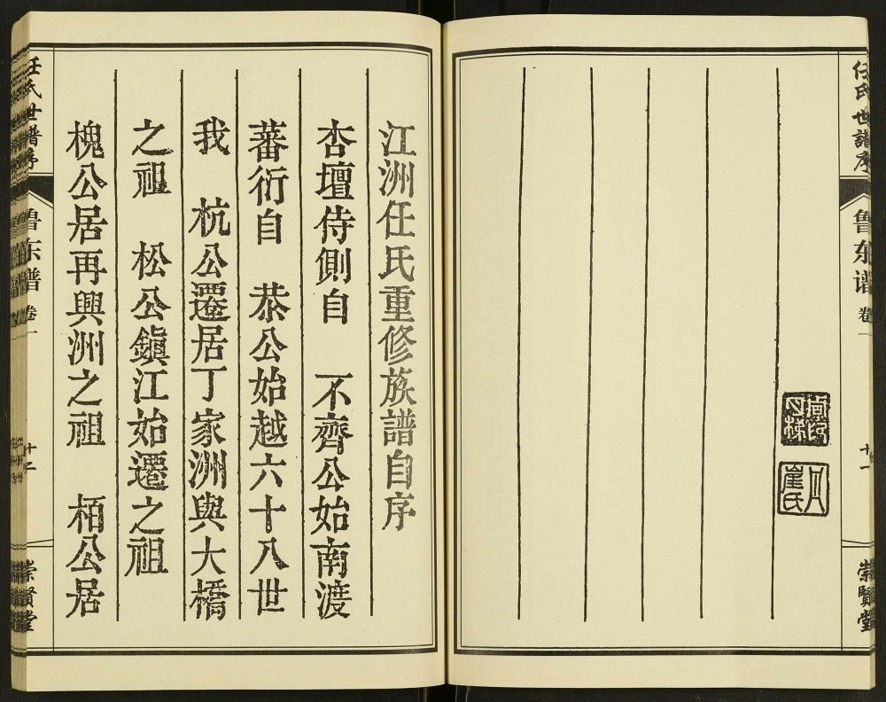 图片[2]-江苏扬州任氏世谱（崇贤堂）电子版PDF下载-中华家谱网