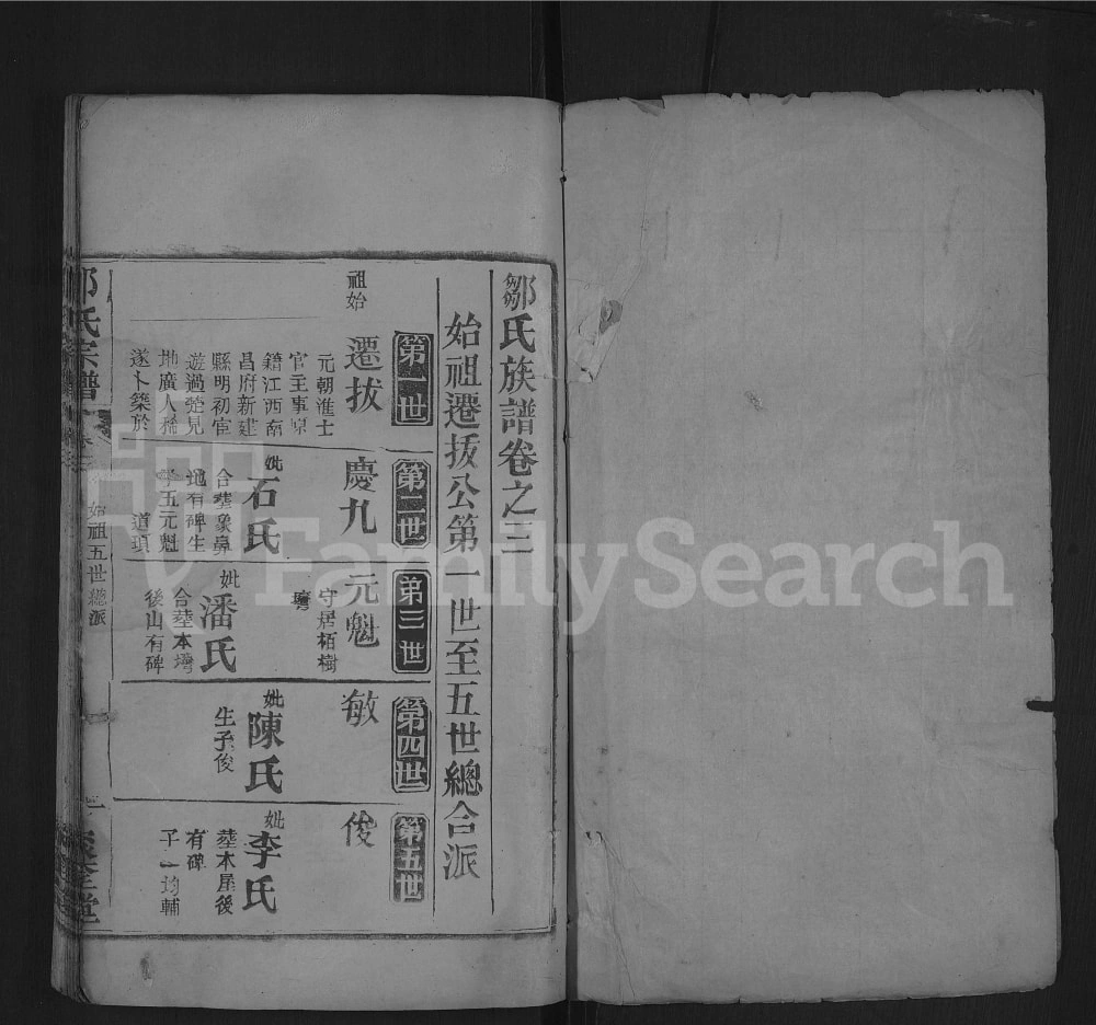 图片[4]-湖北麻城邹氏宗谱（聚奎堂）电子版PDF下载-中华家谱网