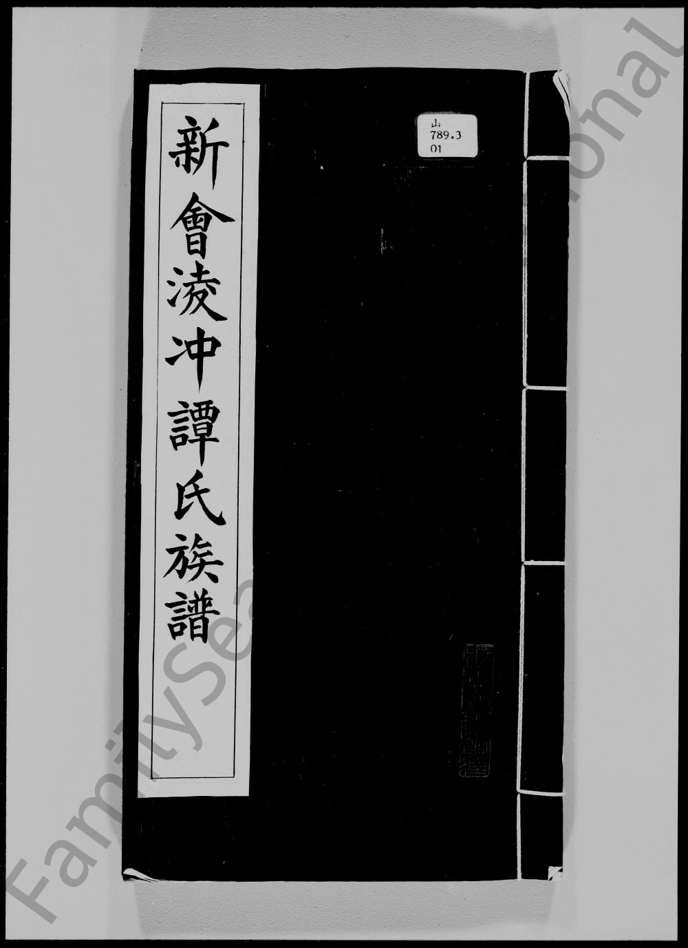 图片[1]-广东江门新会凌冲谭氏族谱电子版PDF下载-中华家谱网