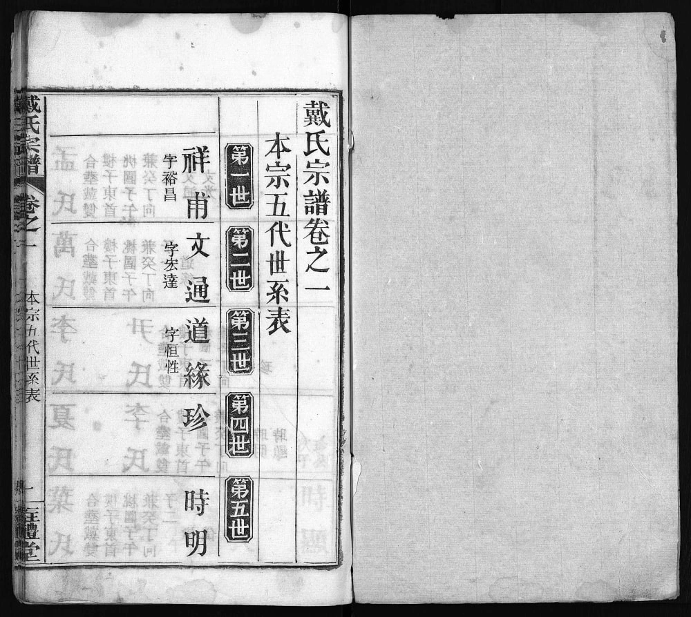 图片[5]-湖北麻城花山戴氏创修宗谱（注礼堂）电子版PDF下载-中华家谱网
