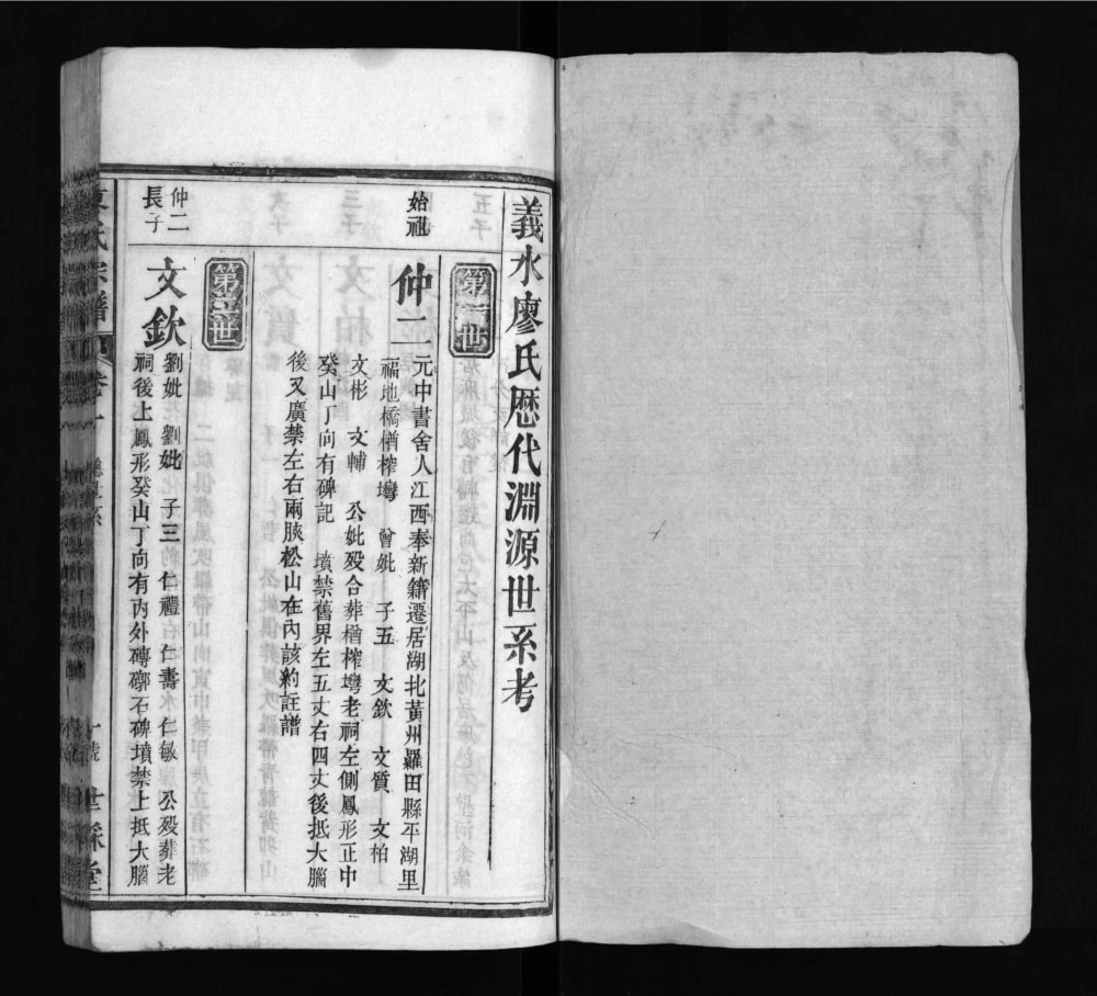 图片[5]-湖北黄冈罗田廖氏七修宗谱（世彩堂）电子版PDF下载-中华家谱网