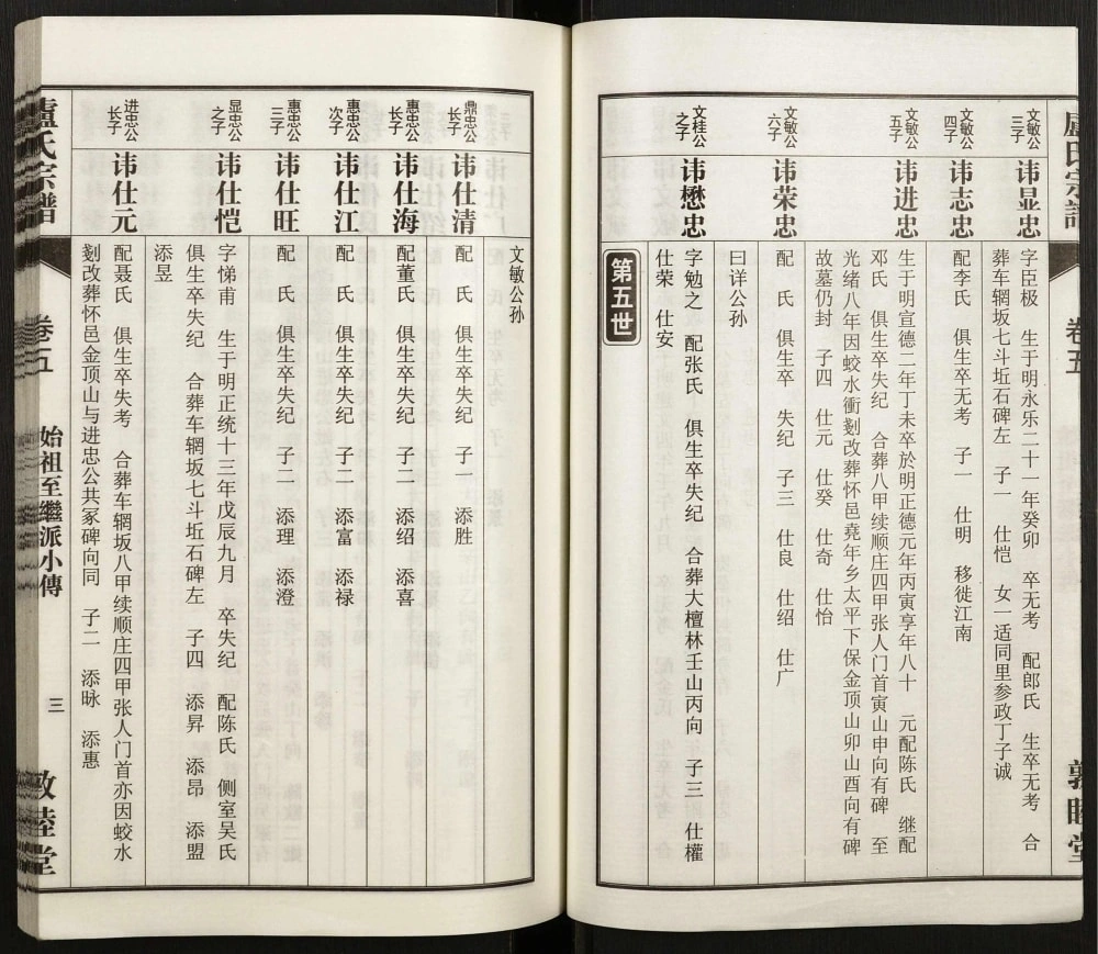 图片[8]-安徽潜山卢氏宗谱（敦睦堂）电子版PDF下载-中华家谱网