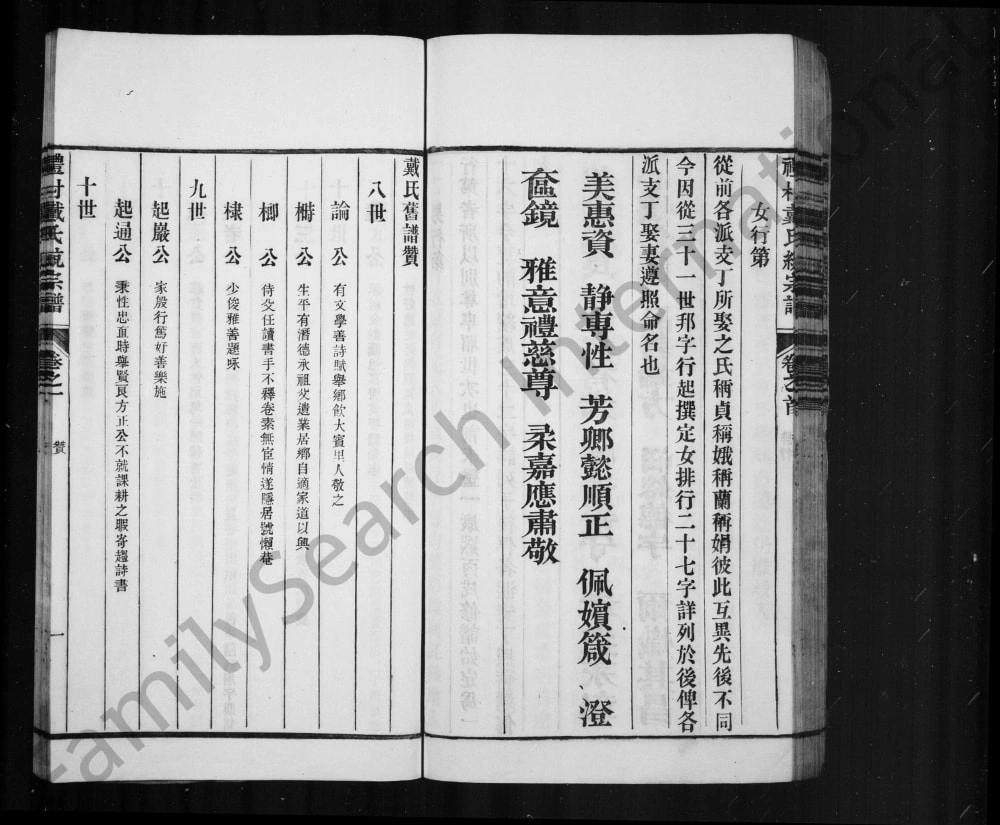 图片[4]-安徽宣城旌德县礼村戴氏统宗谱电子版PDF下载-中华家谱网