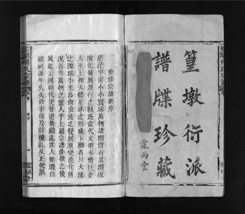 图片[2]-江西上饶篁墩傅氏宗谱（霖雨堂）电子版PDF下载-中华家谱网