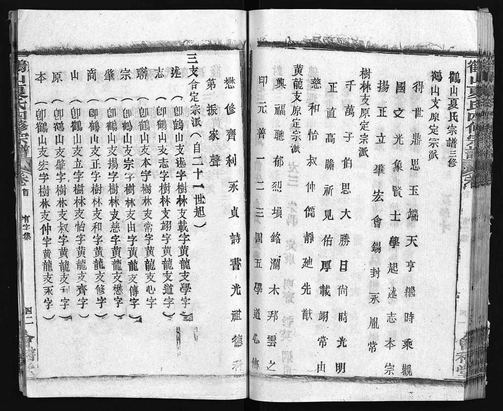 图片[3]-湖北黄冈蕲春县鹤山夏氏宗谱（会稽堂）电子版PDF下载-中华家谱网