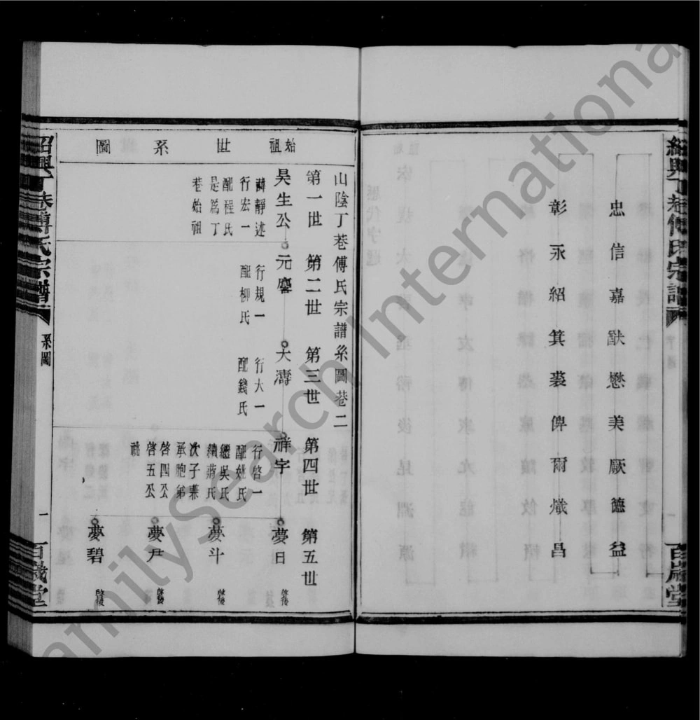 图片[5]-浙江绍兴丁巷傅氏宗谱（百岁堂）电子版PDF下载-中华家谱网