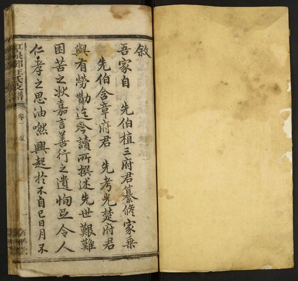 图片[1]-湖南湘乡虹泉邓汪氏支譜（南平堂）电子版PDF下载-中华家谱网