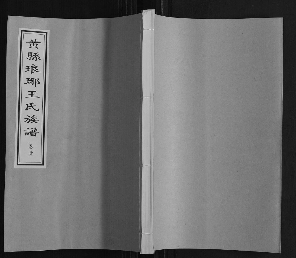 图片[1]-山东龙口黄县琅琊王氏族谱电子版PDF下载-中华家谱网
