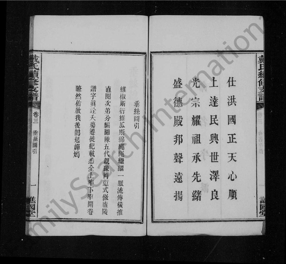 图片[3]-湖南长沙善邑黄泥塘戴氏续修支谱（谯国堂）电子版PDF下载-中华家谱网