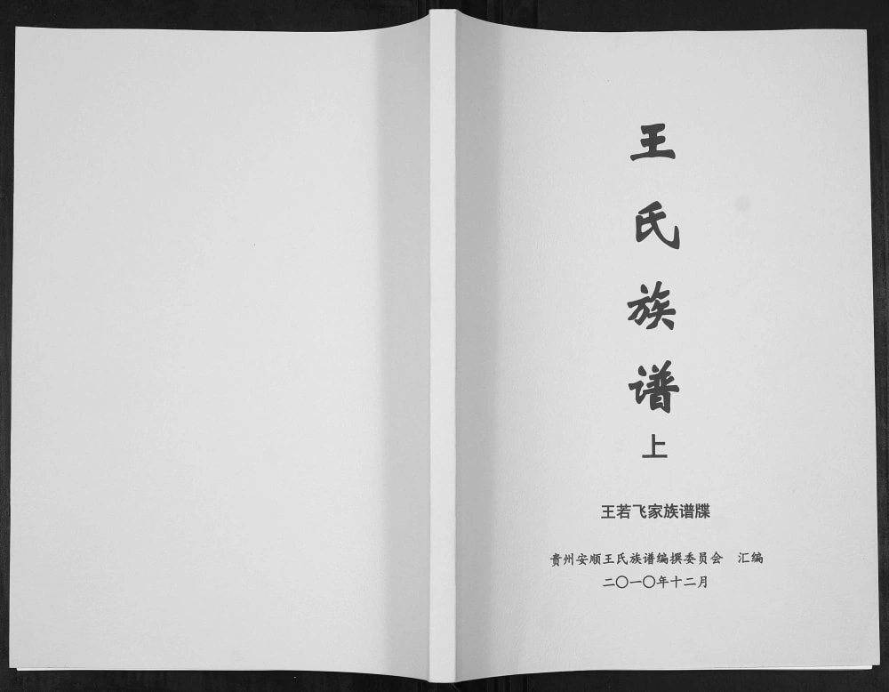 图片[1]-贵州安顺普定县王氏族谱（三槐堂）电子版PDF下载-中华家谱网