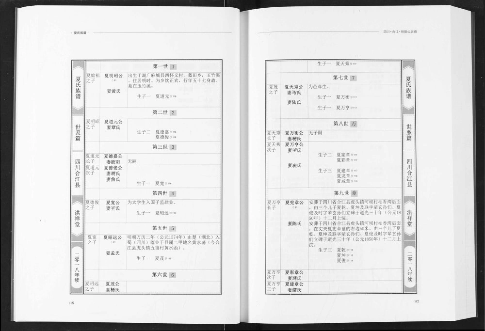 图片[5]-四川泸州合江夏氏族谱明昭公后裔（洪祥堂）电子版PDF下载-中华家谱网