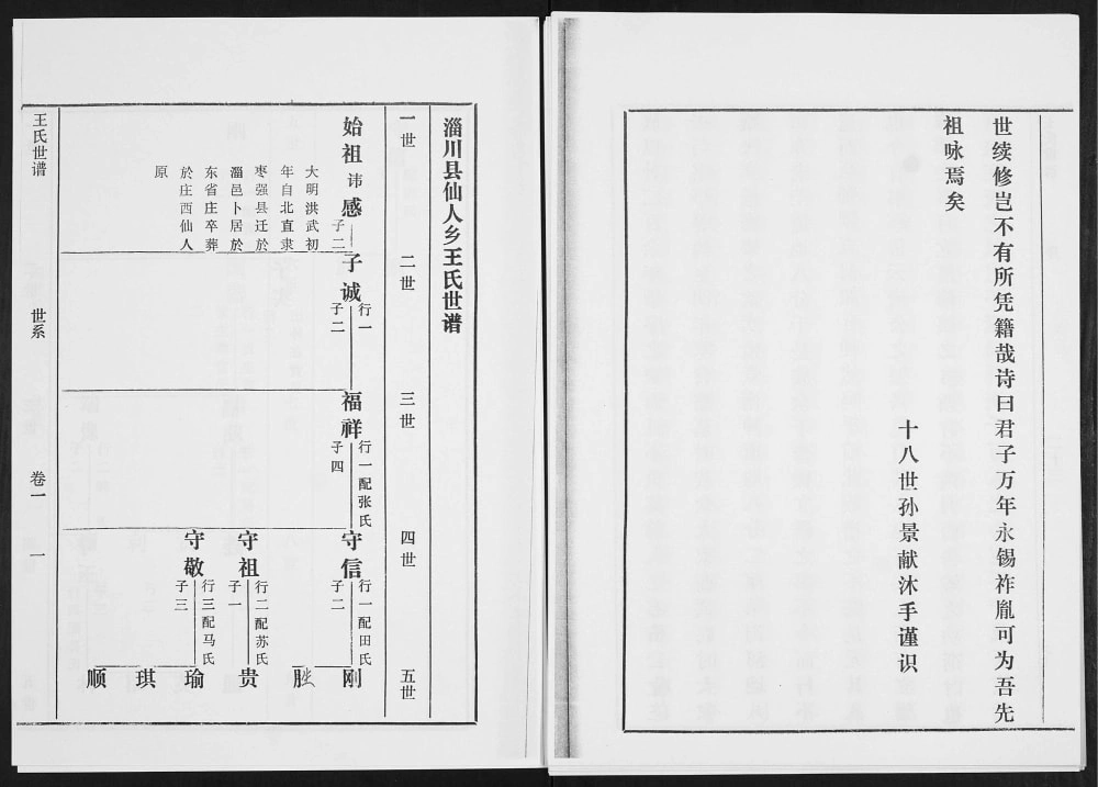图片[4]-山东淄博淄川区王氏世谱电子版PDF下载-中华家谱网