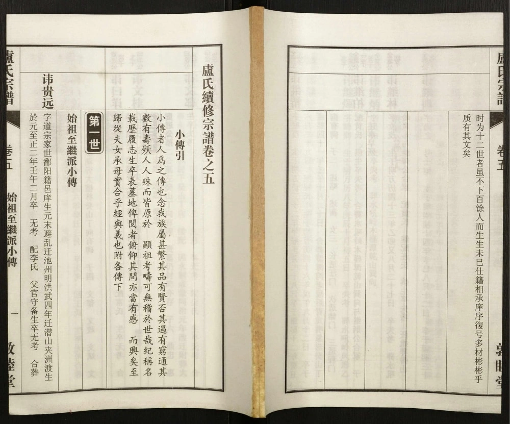 图片[6]-安徽潜山卢氏宗谱（敦睦堂）电子版PDF下载-中华家谱网