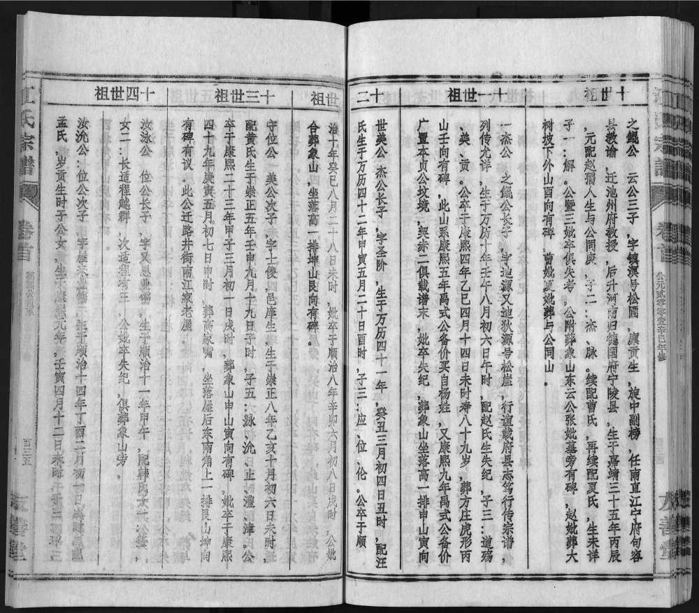 图片[7]-安徽安庆怀宁县江氏宗谱（友善堂）电子版PDF下载-中华家谱网