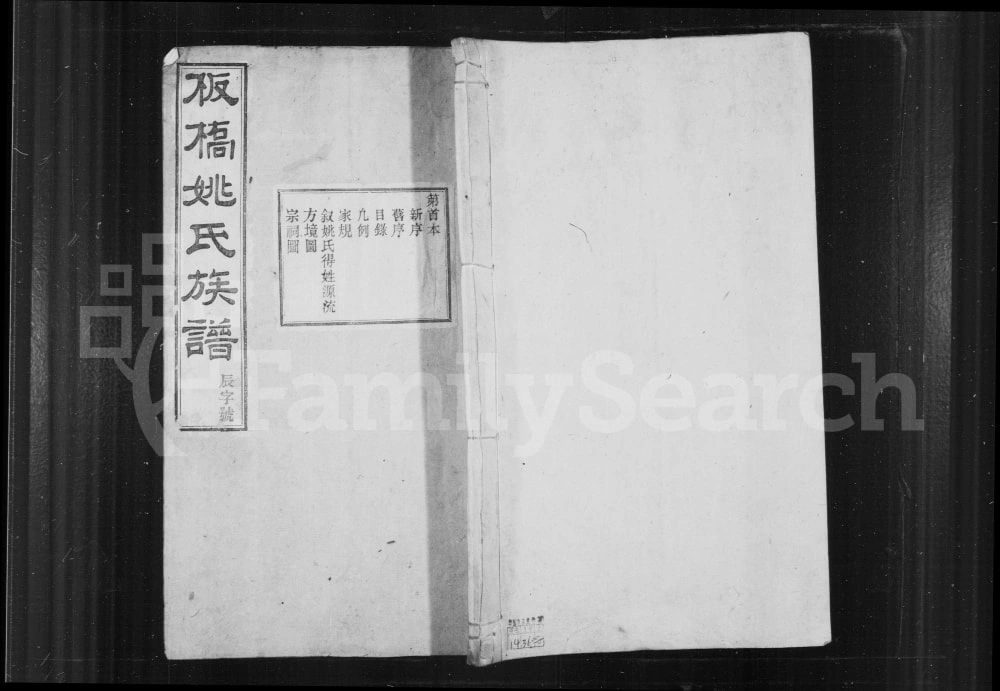 图片[1]-安徽宣城旌德县板桥姚氏宗谱电子版PDF下载-中华家谱网