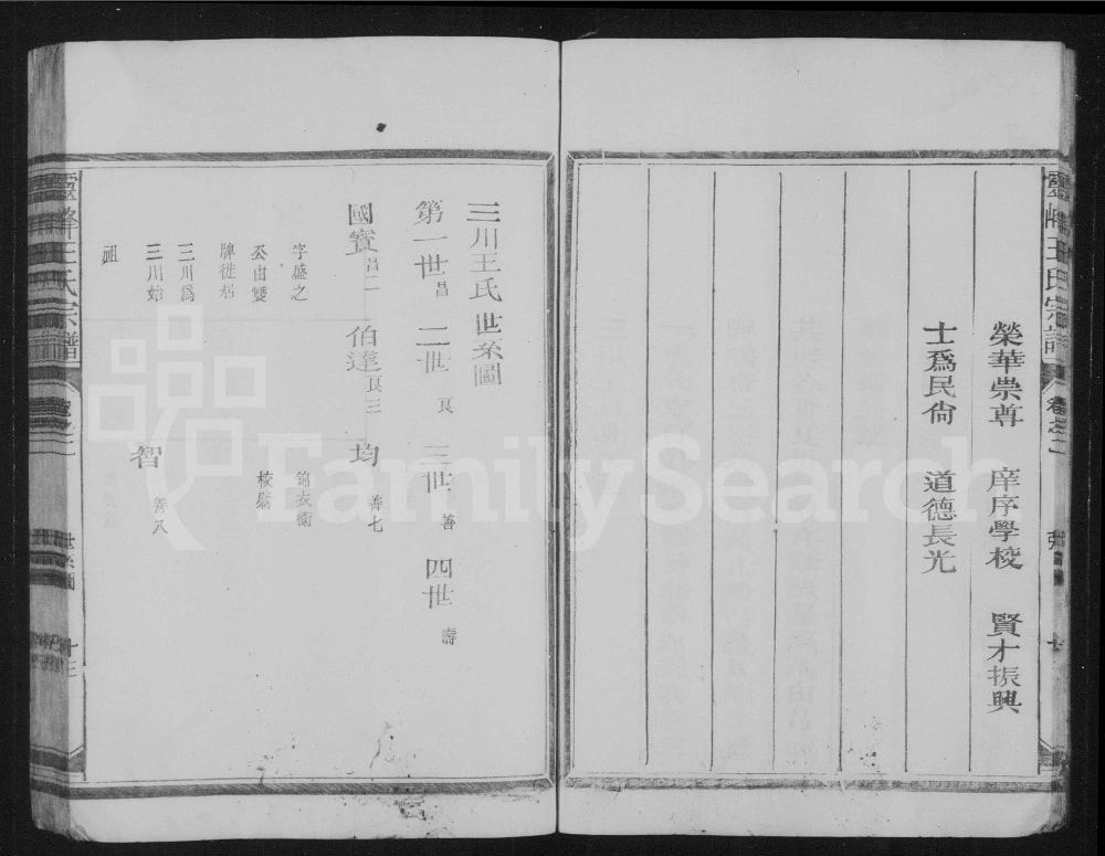 图片[4]-浙江江山市灵峰王氏重修宗谱电子版PDF下载-中华家谱网