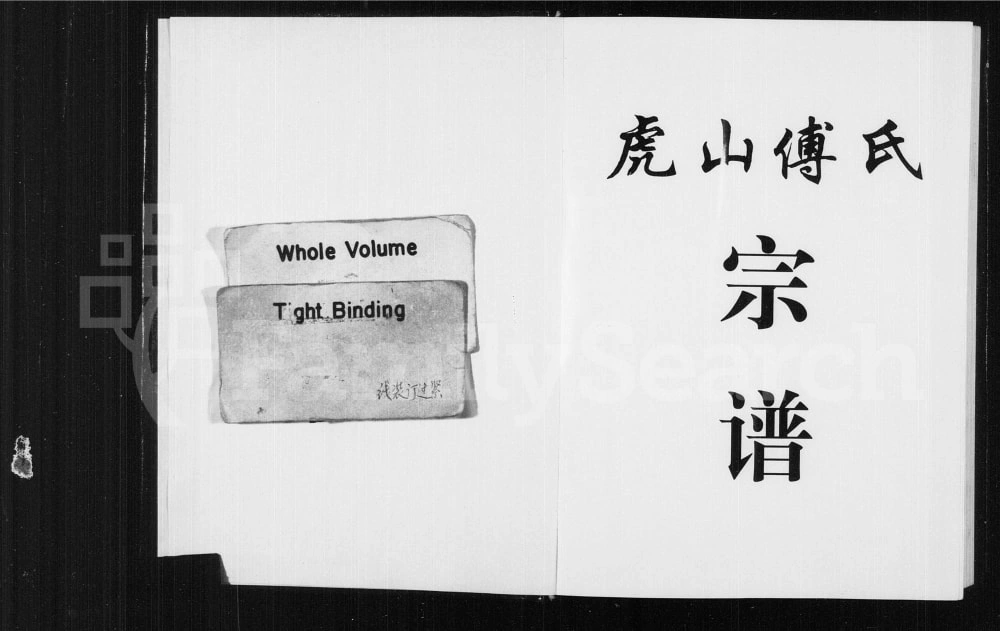 图片[2]-浙江永康虎山傅氏宗谱电子版PDF下载-中华家谱网